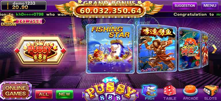 pussy888 fish game